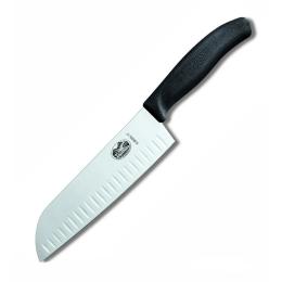 Кухонний ніж Victorinox SwissClassic Santoku Vx68523.17B Black Сантоку