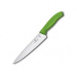 Кухонний ніж Victorinox SwissClassic Carving Vx68006.19L4B Green