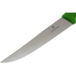 Кухонний ніж Victorinox SwissClassic Steak&amp;Pizza Vx67936.12L4 Green