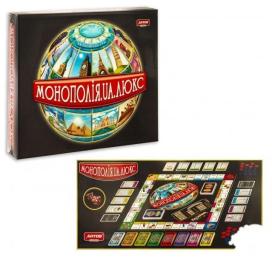 Настільна гра Artos Games Монополія-Люкс (20260)