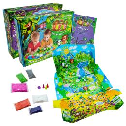 Настільна гра STRATEG з масою для ліплення Jungle (71409)