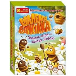 Настільна гра Ranok Creative Шалена бджілка 2-5 гравців укр (10120203У)