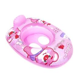 Надувний матрац Mic Човник надувний з ніжками Pink (BT-IG-0090) (296766)