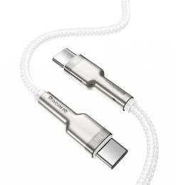 Дата-кабель Baseus Cafule 2m USB Type C(тато) - USB Type C(тато) White