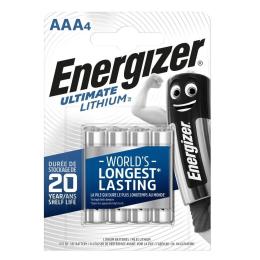 Батарейка Energizer Ultimate Lithium AAA/LR03 BL 4шт (7638900273267)