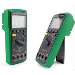 Мультиметр BAKKU BA-28 Виміру: V, A, R, C, F, T (200*130*56) 0.54 кг (180*90*45)