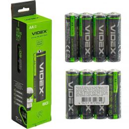 Батарейка Videx V-000026 LR6 AA лужні, 4 штуки