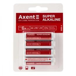 Батарейка Axent 5556-A Axent АА LR6 1.5V, 4 шт