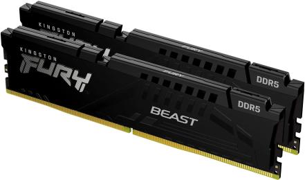 Оперативна память Kingston FURY PC5-41600 DDR5-5200 32768 MB PC5-41600 (Kit of 2x16384) Black 16 GB DDR5 5200 MHz