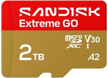 Карта памяті SanDisk Extreme GO SDXC 2TB UHS-I V30 A2 (SDSQXGN-2T00-GN6MN)