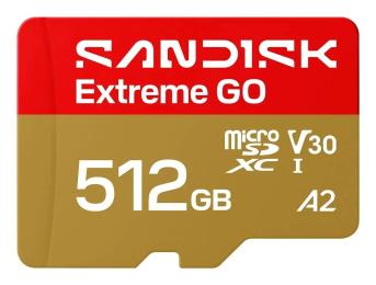Карта памяті SanDisk Extreme GO SDXC 512GB UHS-I V30 A2 (SDSQXGN-512G-GN6MN)