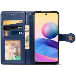 Чохол-книжка GETMAN Gallant PU для Xiaomi Redmi 10 Blue