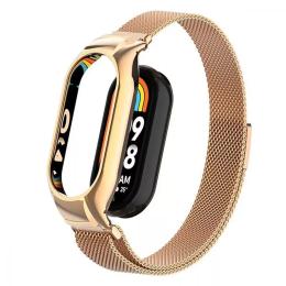 Ремінець для фітнес-браслету PRC Milanese Loop Mi Band 7 Gold