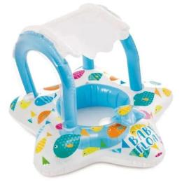 Круг для купання Intex коло з ніжками і дашком (81х79 см) (56573) (268217)