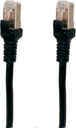 Патч-корд Extradigital KBP1865 Black Cat6a FTP CCA 2 м