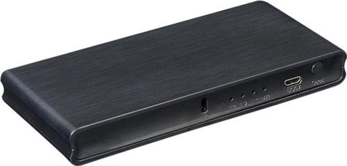 Розгалужувач відеосигналу PowerPlant HDMI 2.0 3х1 з ІЧ-пультом дистанційного керування (HDSW3X1)