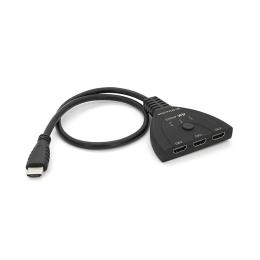 Розгалужувач відеосигналу Voltronic HDMI 1-3 порти, 4К, кабель 30см