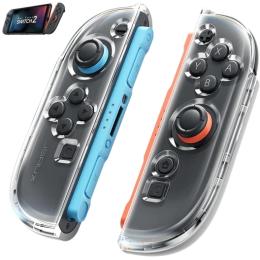 Чохол для геймпада JSAUX PC0119 для Joy-Con Nintendo Switch 2 Transparent (6126755803433)