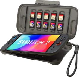 Чохол для ігрової приставки JSAUX PC0116 для Nintendo Switch 2 Black (6126755803435)