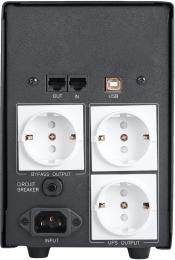 Джерело безперебійного живлення PowerCom IMP-1500AP Schuko