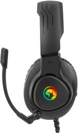 Накладні навушники MARVO HG8958 Black RGB-LED