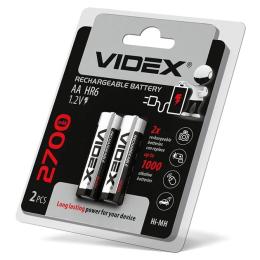 Акумулятор Videx HR6/AA 2700mAh double blister/2шт