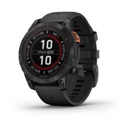Смарт-годинник Garmin Fenix 7 Pro Solar Slate Gray w. Black Band (без Wi-Fi) (010-02777-02)