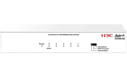 Світч H3C Aolynk ES100-5G Ethernet Switch with 5 * 10/100/1000M BASE-T Ports, DC