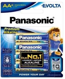 Батарейка Panasonic Evolta лужна AA блістер, 4 шт. LR6EG/4B