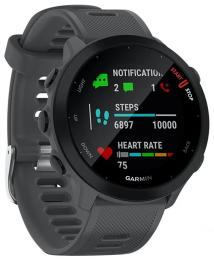Смарт-годинник Garmin Forerunner 55 Monterra Grey (010-02562-13)