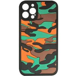 Чохол-накладка EpiK TPU+PC Army Collection для iPhone 13 Pro Brown