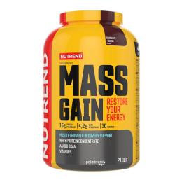 Гейнер Nutrend Mass Gain (2,1 kg, chocolate + cocoa) (21300-02)