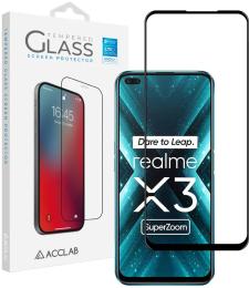 Захисне скло Acclab Full Glue для Realme X3 Black