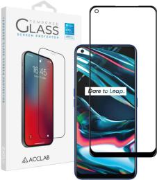 Захисне скло Acclab Full Glue для Realme 7 Pro Black