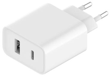 Адаптер живлення для телефона Xiaomi MI BHR4996GL White (33 W Wall Charger Type-A + Type-C EU)