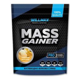 Гейнер Willmax Mass Gainer (2 kg, бананнове морозиво) (10566-16)