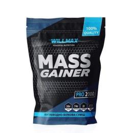 Гейнер Willmax Mass Gainer (2 kg, полуничний джем) (10566-11)