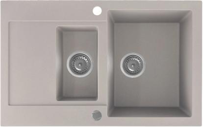 Кухонна мийка Kernau KGS H 6080 1.5B1D Natural Beige