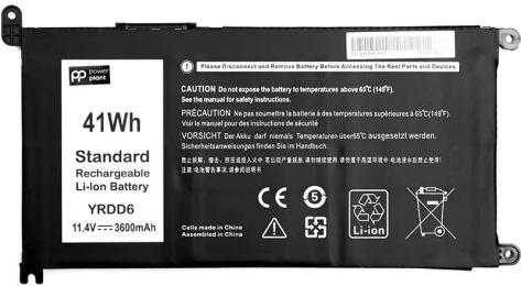 Акумулятор до ноутбука PowerPlant NB441563 Black (Dell Latitude 3310 YRDD6 11.4V 3600mAh)