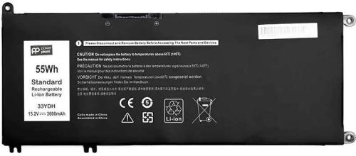 Акумулятор до ноутбука PowerPlant NB441549 Dell Inspiron 15 7577 33YDH 15.2V 3600mAh