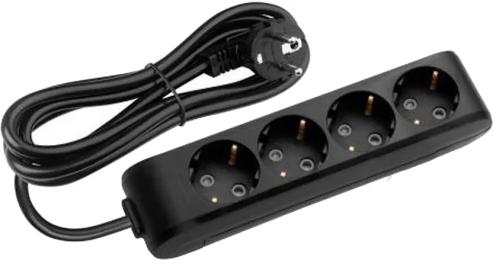 Мережевий фільтр Panasonic WLTB04432BL-UA 3 м, 4 розетки із заземленням