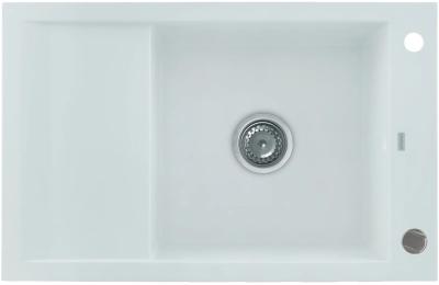 Кухонна мийка Kernau KGS M 6078 1B1D Pure White