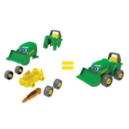 Конструктор John Deere Kids Игровой набор-конструктор John Deere Kids Трактор с ковшом и прицепом (47209) Трактор с ковшем і причепом