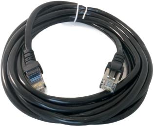 Патч-корд Extradigital KBP1866 Black Cat6a FTP CCA 3 м