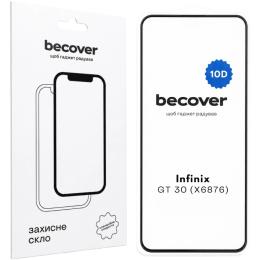 Захисне скло BeCover 10D для Infinix GT 30 (X6876) Black (715937)