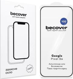 Захисне скло BeCover 10D для Google Pixel 9a Black (715715)