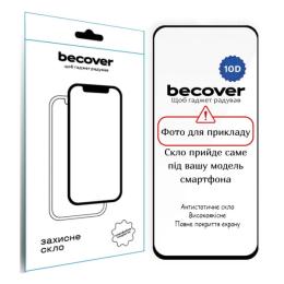 Захисне скло BeCover 10D для Motorola Moto G06/G06 Power 4G Black (714365)