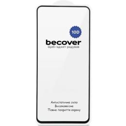 Захисне скло BeCover 10D для Motorola Moto G57 Power Black (714856)