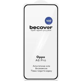 Захисне скло BeCover 10D для Oppo A6 Pro Black (715716)