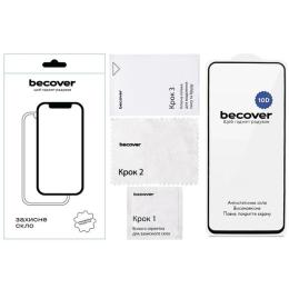 Захисне скло BeCover 10D для Tecno Spark Go 3 (KN3) Black (715167)